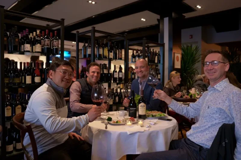 Dining room at Shiraz Kitchen & Wine Bar
